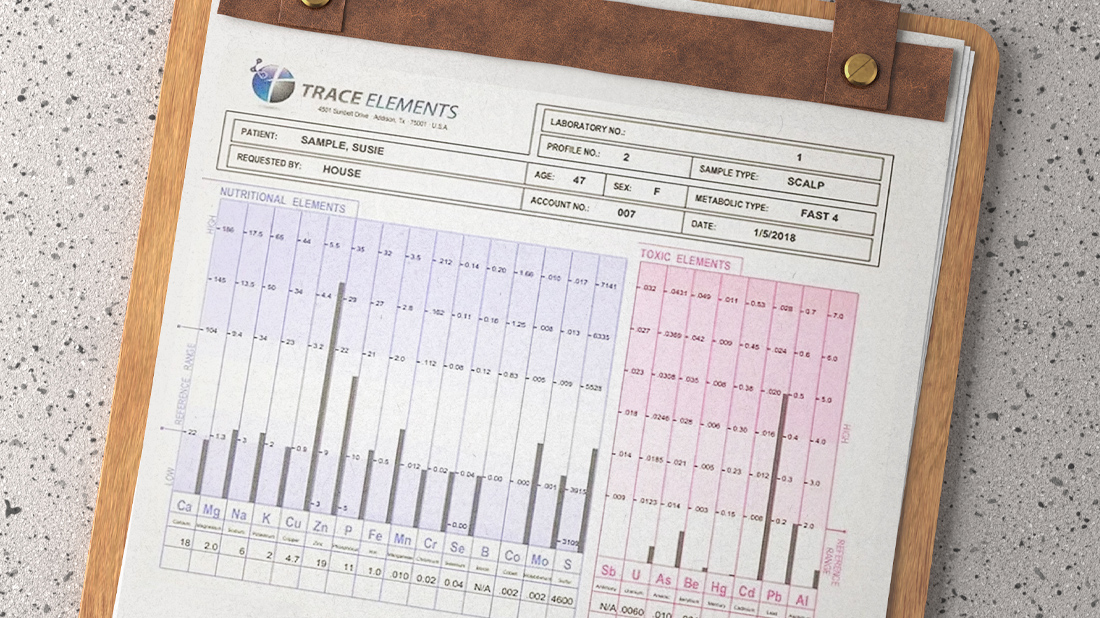 Hair Tissue Mineral Analysis