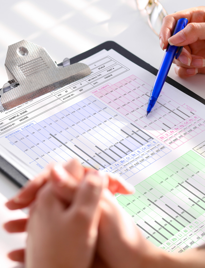 Hair Tissue Mineral Analysis