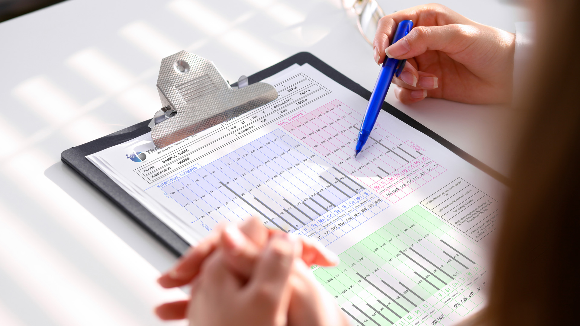 Hair Tissue Mineral Analysis